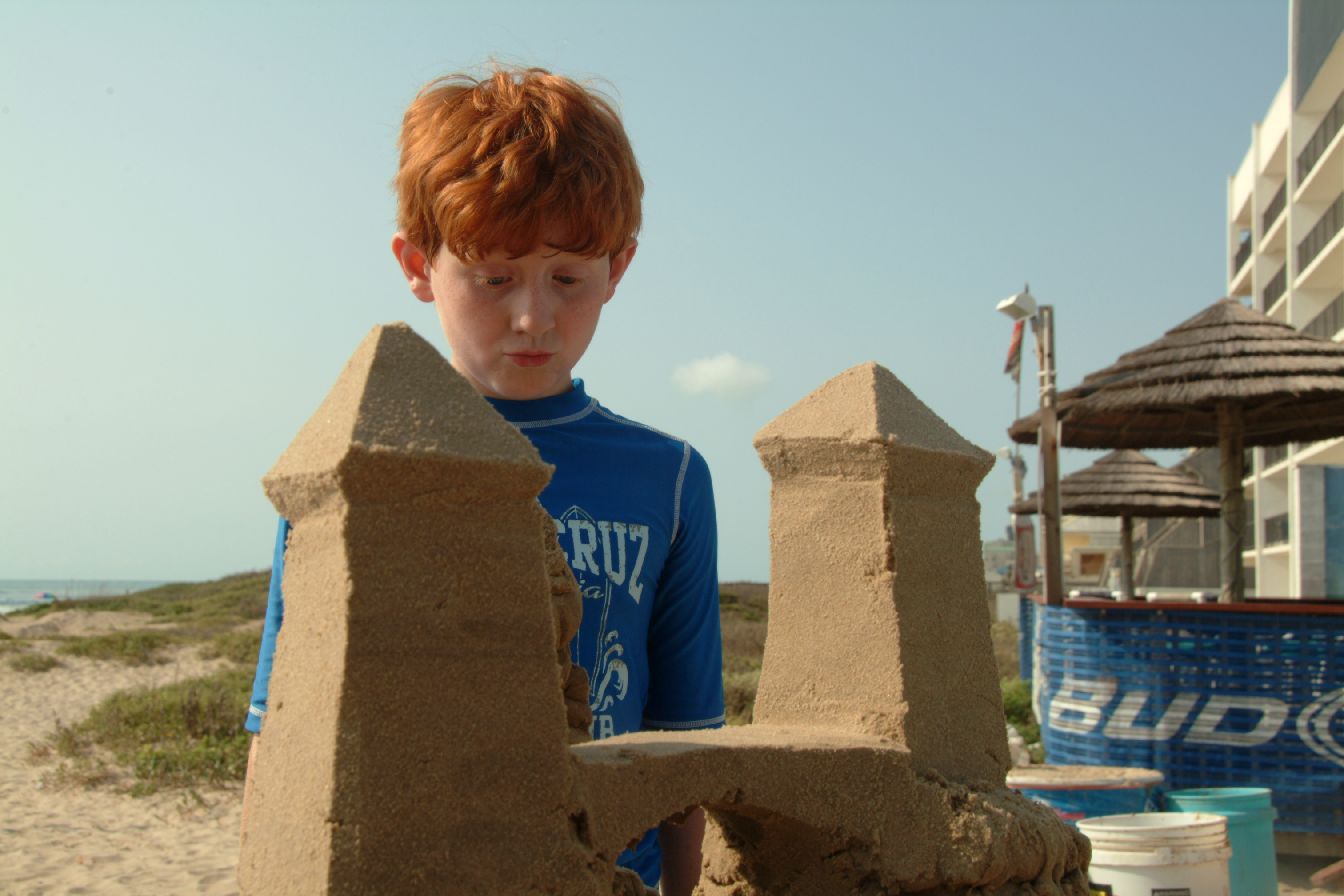 Sculpting Sandcastles in South Padre