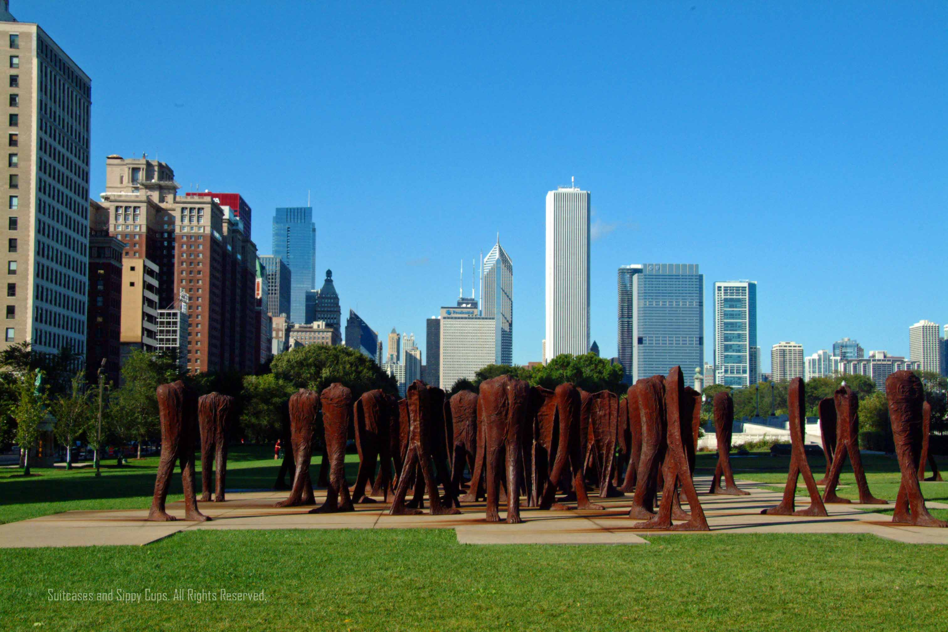 Kid Meets Art in Downtown Chicago