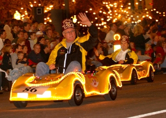 Family Fun at the Fort Worth Parade of Lights