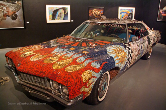 Mosaic car art car museum houston - test