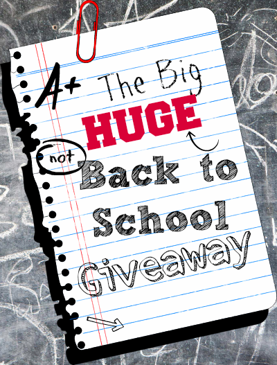 The Big HUGE (Not) Back to School Giveaway~$450 in Travel Prizes