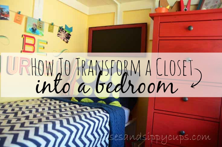 {Big Family, Small Space} How to Turn a Closet Into a Kid’s Bedroom