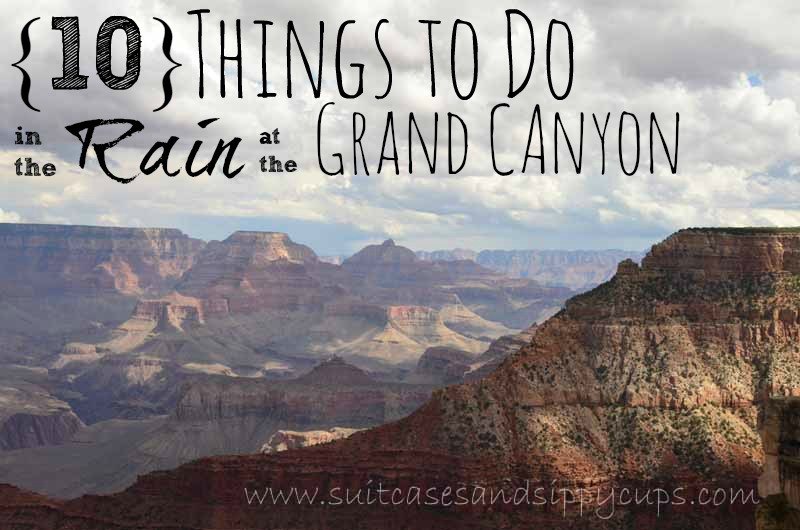 Ten Ways to Enjoy the Grand Canyon in the Rain: Travel Tips Tuesday