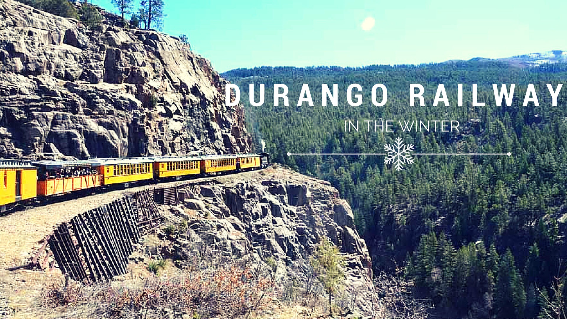 Riding Through Winter Aboard the Durango Silverton Narrow Gauge Railway