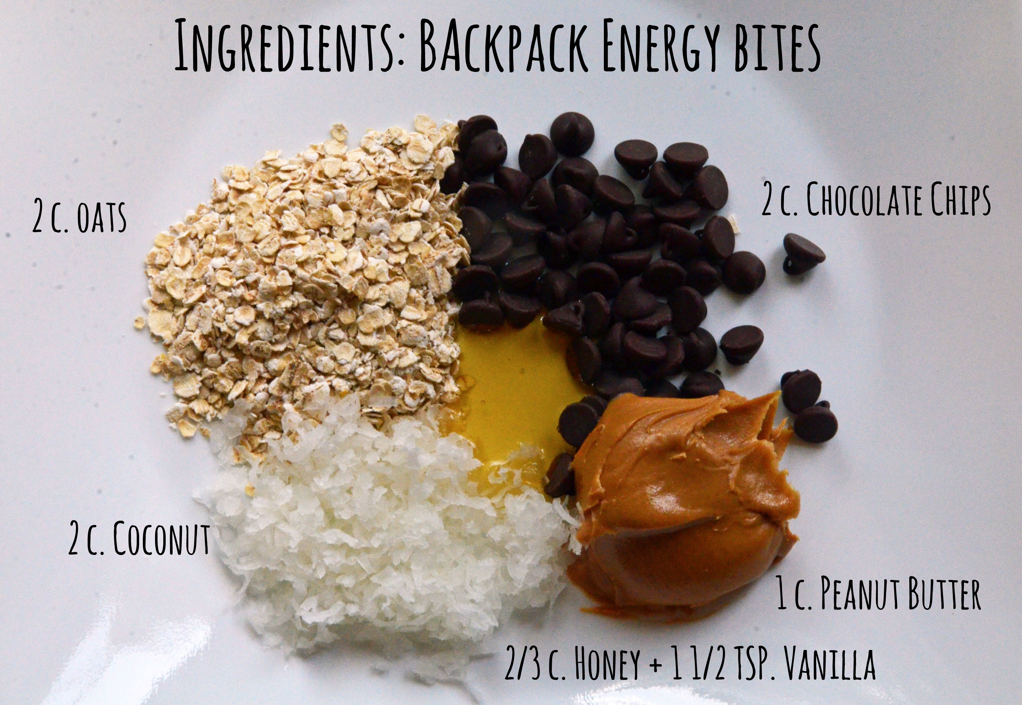 Backpack Energy Bites: Recipe for Camping, Backpacking and Roadtrips
