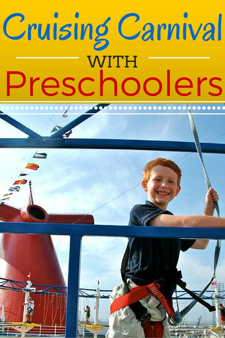 Five Things for Preschoolers to do while Cruising Carnival