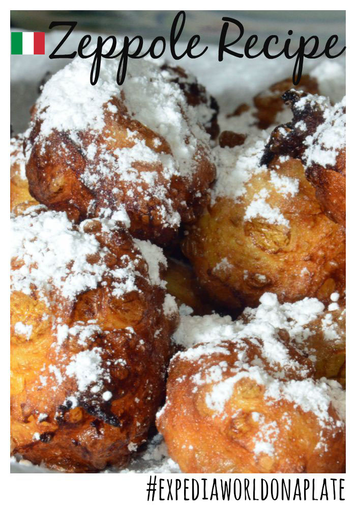 Expedia World On a Plate Challenge: Zeppole Italian Donuts