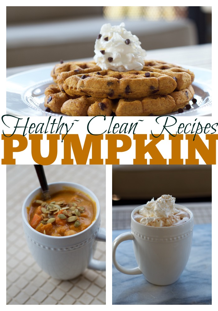Healthy Pumpkin Recipes for Fall~Waffles, Hot Chocolate, and Curry Soup